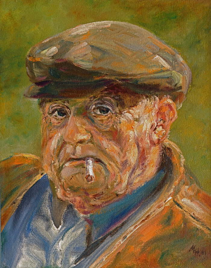 Weinbauer in Frankreich